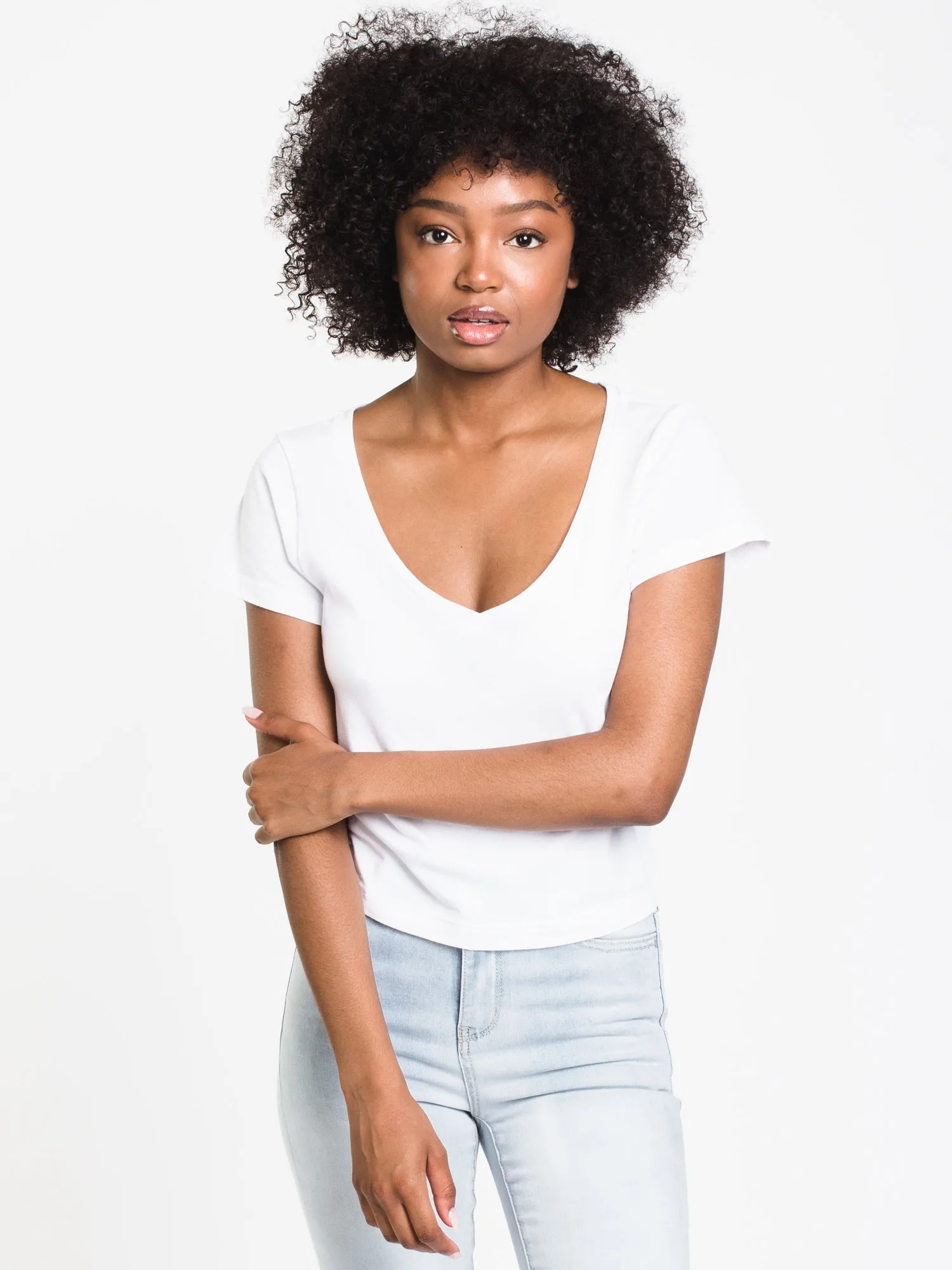 WOMENS KINSLEY VNECK TEE - CLEARANCE sold by Boathouse