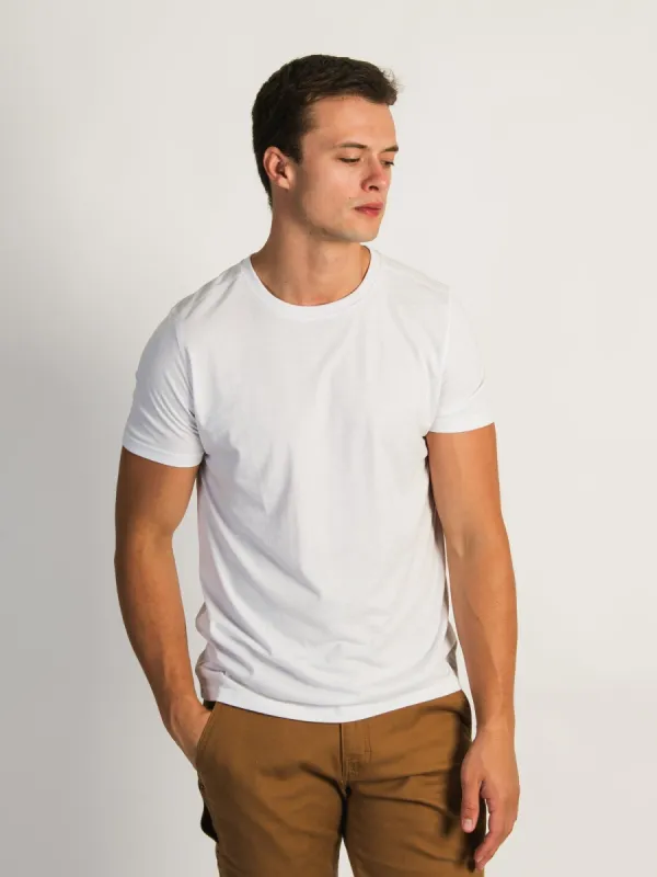VICTOR CREWNECK TEE - WHITE - 3 PACK sold by Boathouse