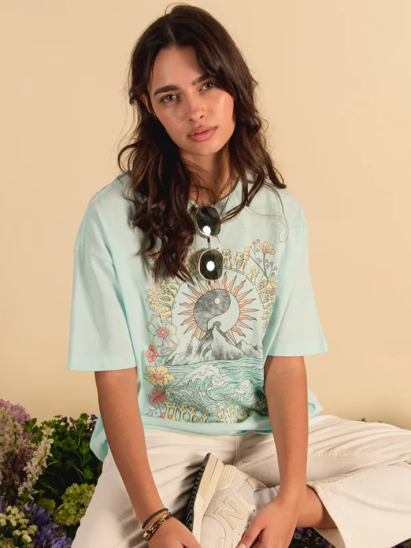 BILLABONG DAYDREAM AWAY SHORT SLEEVE BOYFRIEND TEE sold by Boathouse
