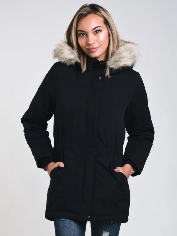 WOMENS STAR PARKA - BLACK - CLEARANCE sold by Boathouse