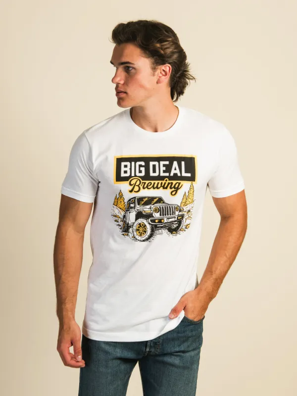 BARSTOOL SPORTS BIG DEAL BREW JEEP T-SHIRT - CLEARANCE made by Boathouse