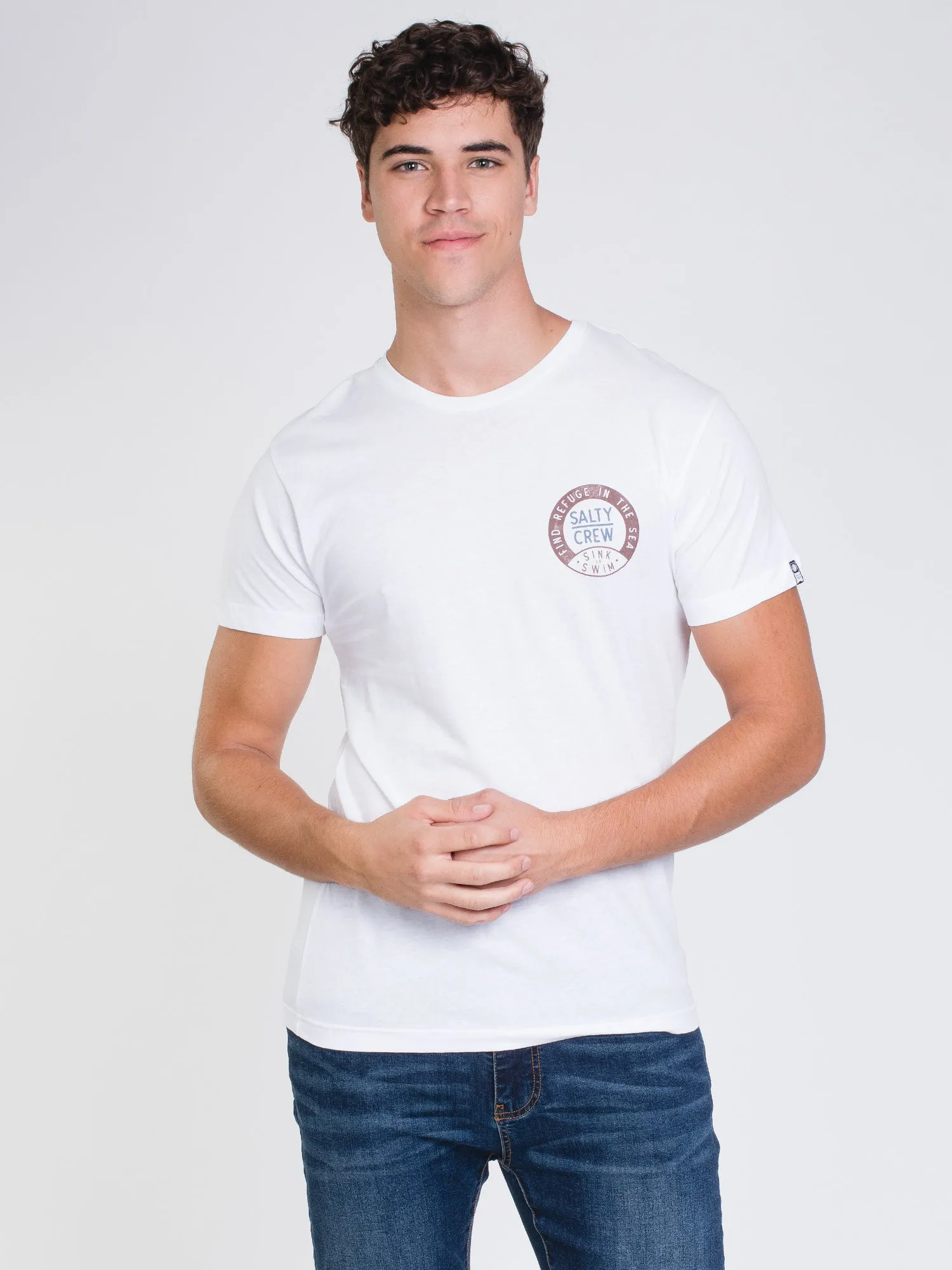 SALTY CREW BREAKWATER SHORT SLEEVE T-SHIRT - CLEARANCE sold by Boathouse