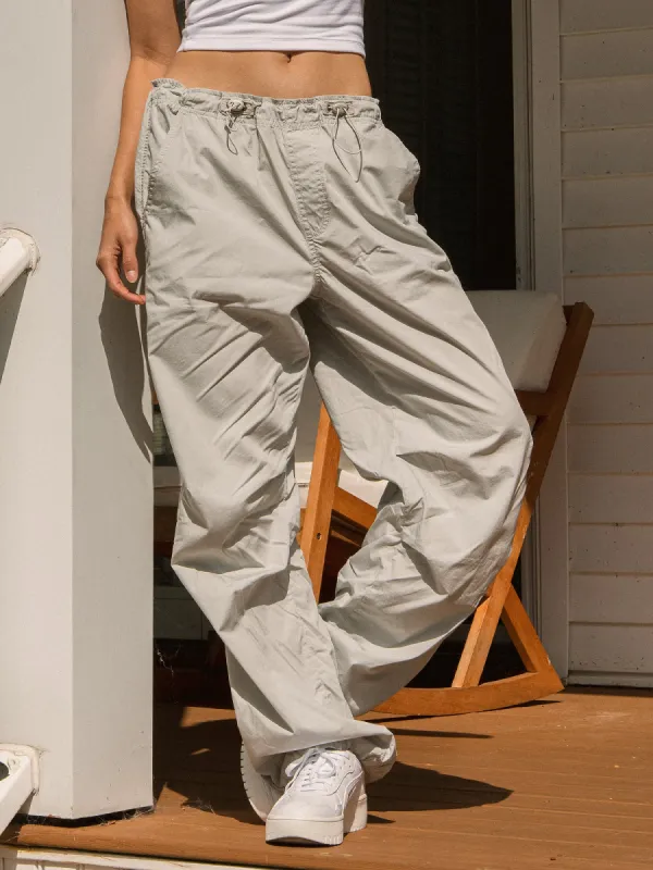 HARLOW BELLA PARACHUTE PANT - ROCK sold by Boathouse