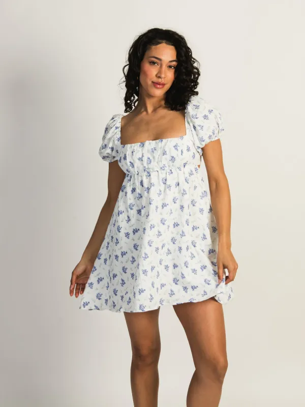 PRINCESS POLLY LET'S DANCE MINI FLORAL DRESS sold by Boathouse