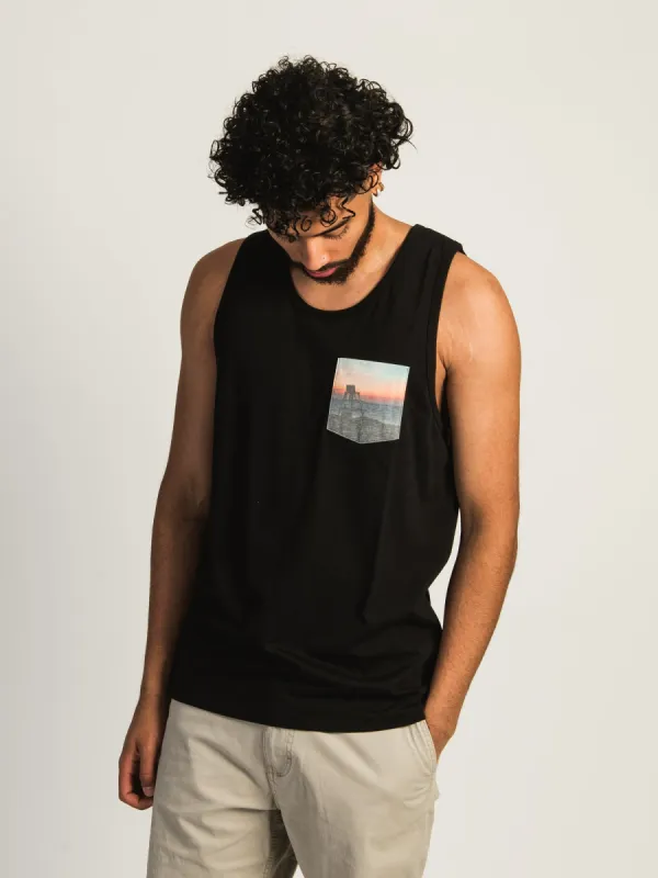 KOLBY POCKET TANK - BLACK sold by Boathouse