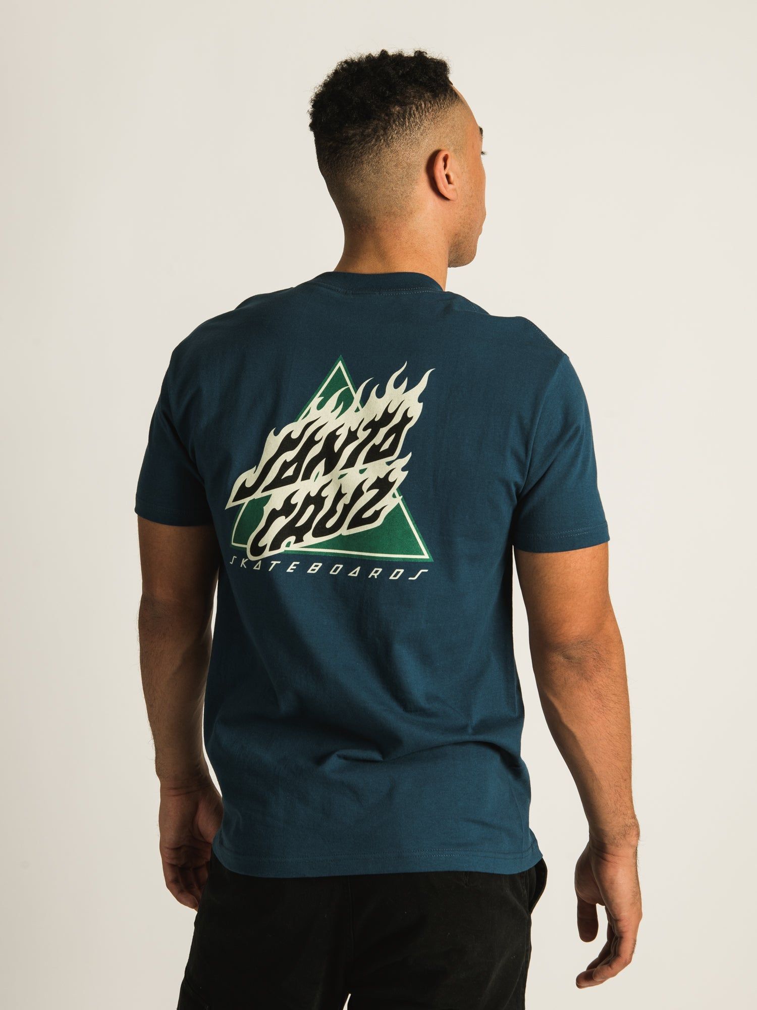 SANTA CRUZ FLAMED NOT A DOT T-SHIRT sold by Boathouse