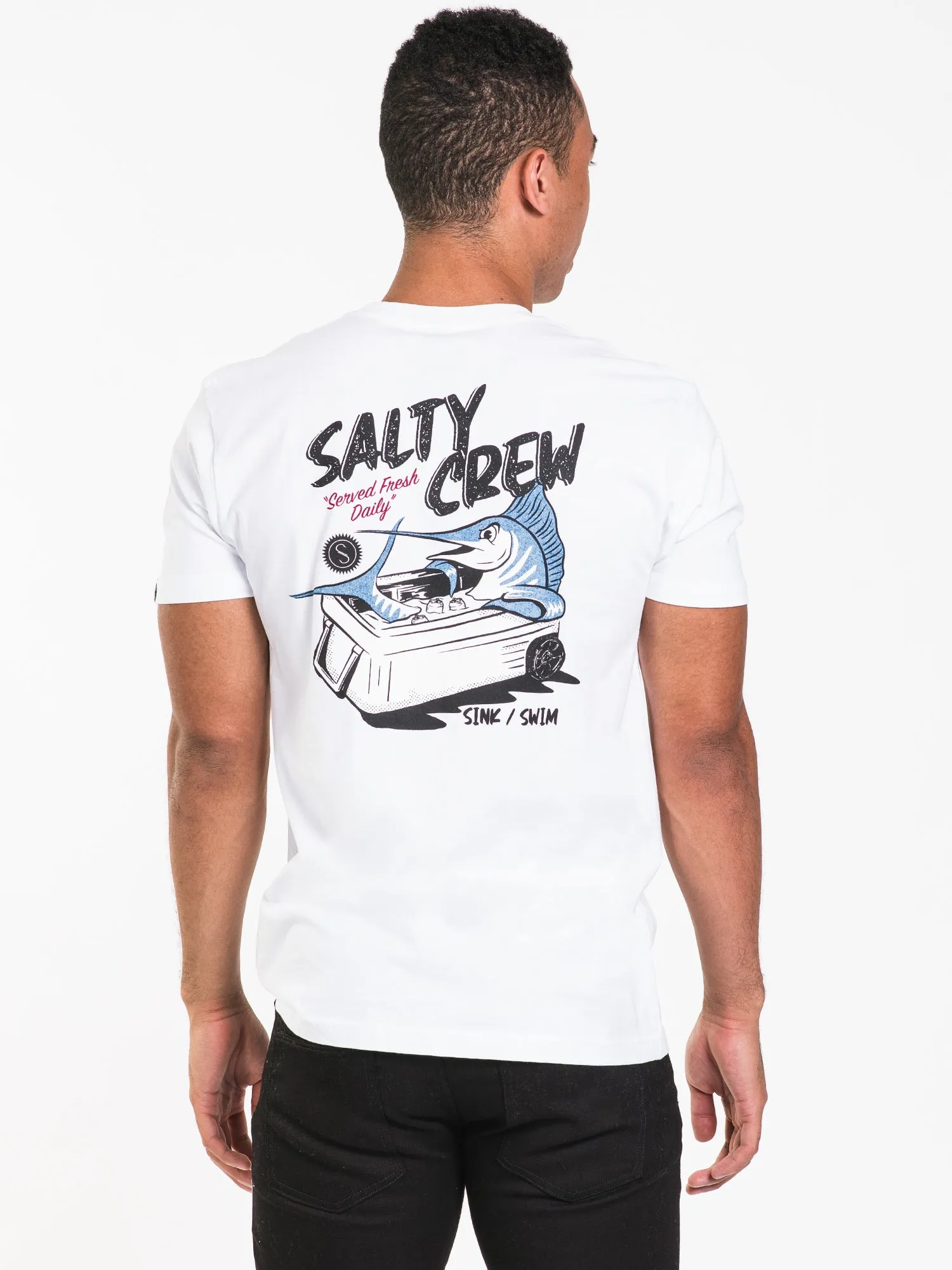 SALTY CREW CHILLIN PREMIUM T-SHIRT - CLEARANCE sold by Boathouse product image thumbnail 2