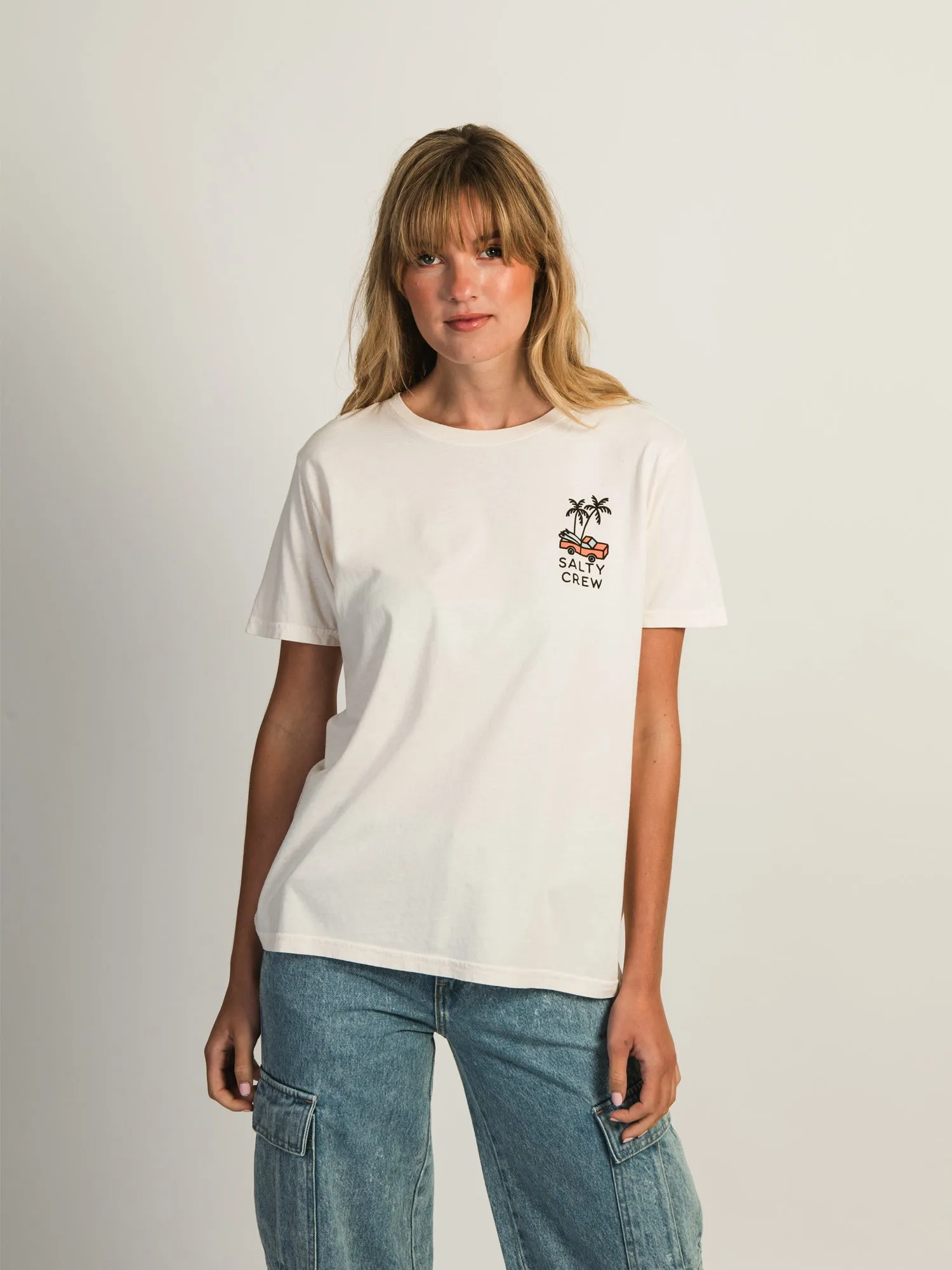 SALTY CREW LOOKOUT BOYFRIEND T-SHIRT sold by Boathouse product image thumbnail 4