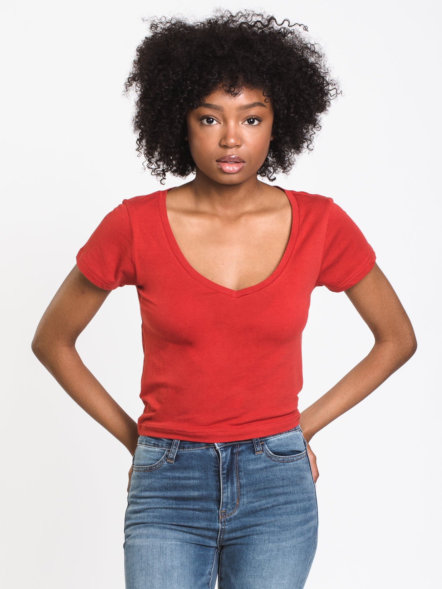 WOMENS KINSLEY VNECK TEE - CLEARANCE sold by Boathouse