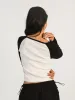 HARLOW BLAIR LONG SLEEVE RAGLAN - BLACK - CLEARANCE sold by Boathouse