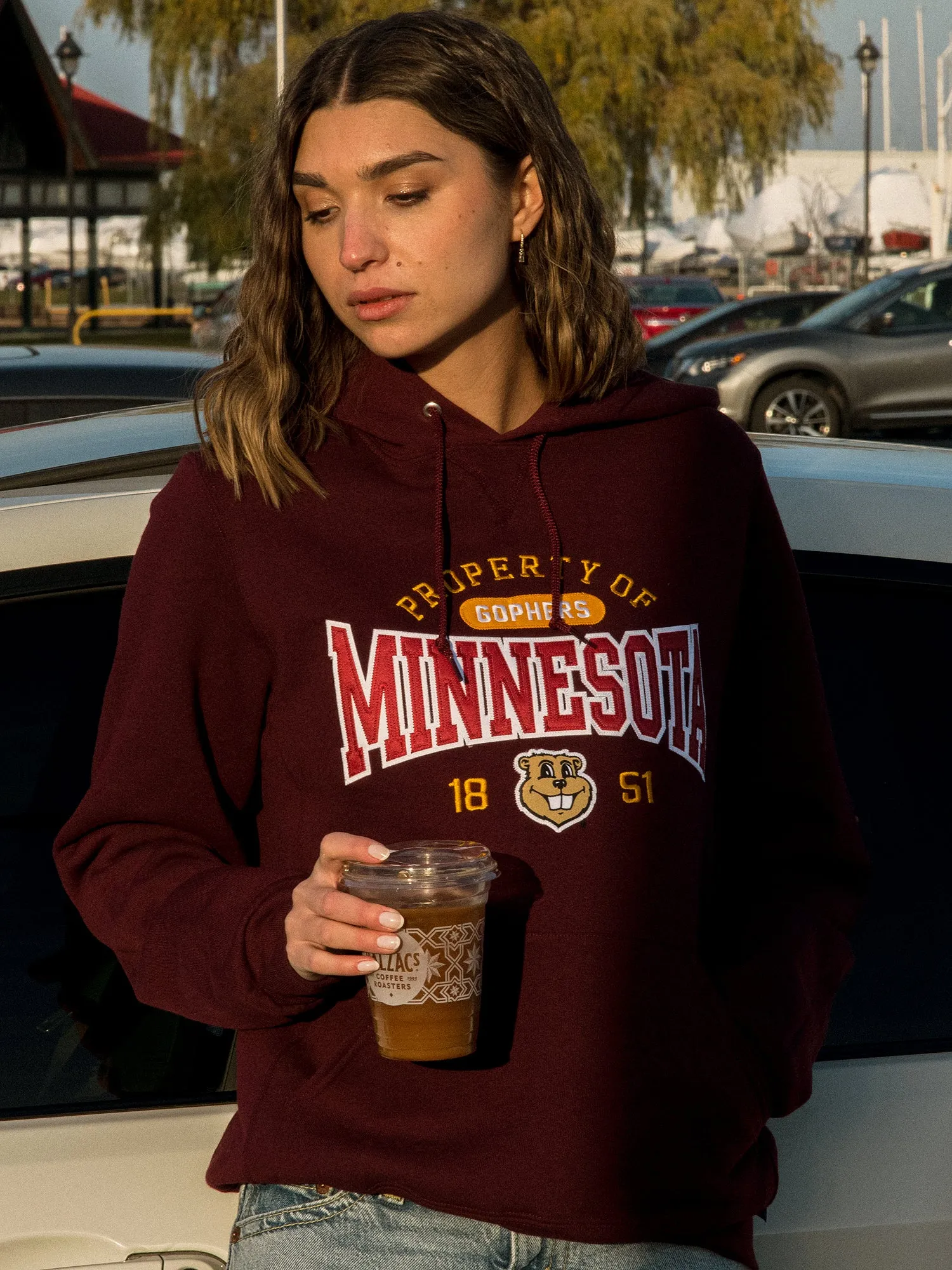NCAA MINNESOTA PULLOVER HOODIE sold by Boathouse product image thumbnail 2