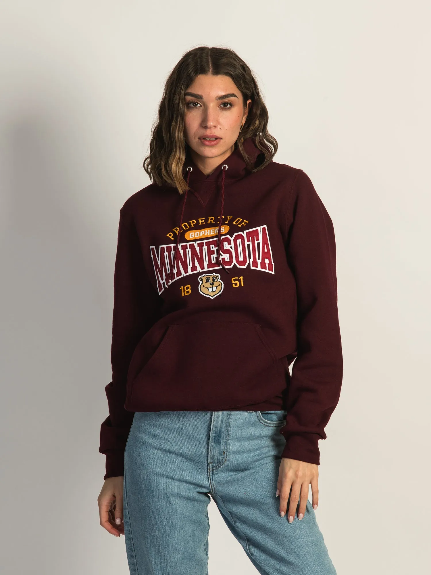 NCAA MINNESOTA PULLOVER HOODIE sold by Boathouse product image thumbnail 4