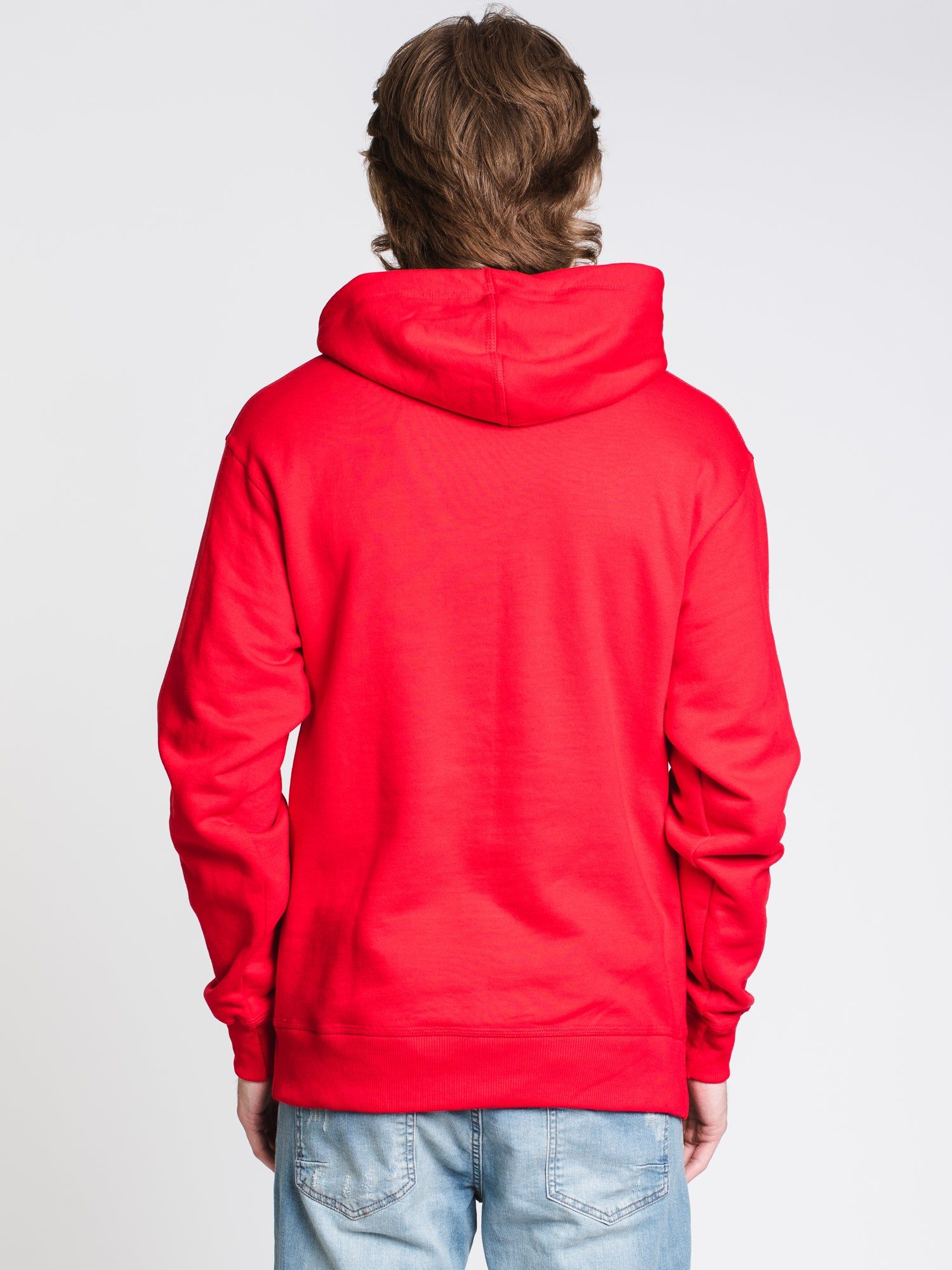 MENS COLOUR POP PULLOVER HOODIE - RED/WHITE - CLEARANCE sold by Boathouse product image thumbnail 2