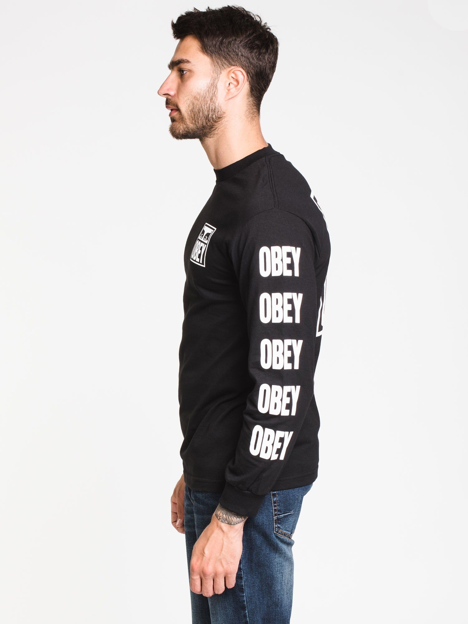 VISION OF OBEY LONG SLEEVE T-SHIRT - CLEARANCE sold by Boathouse product image thumbnail 3
