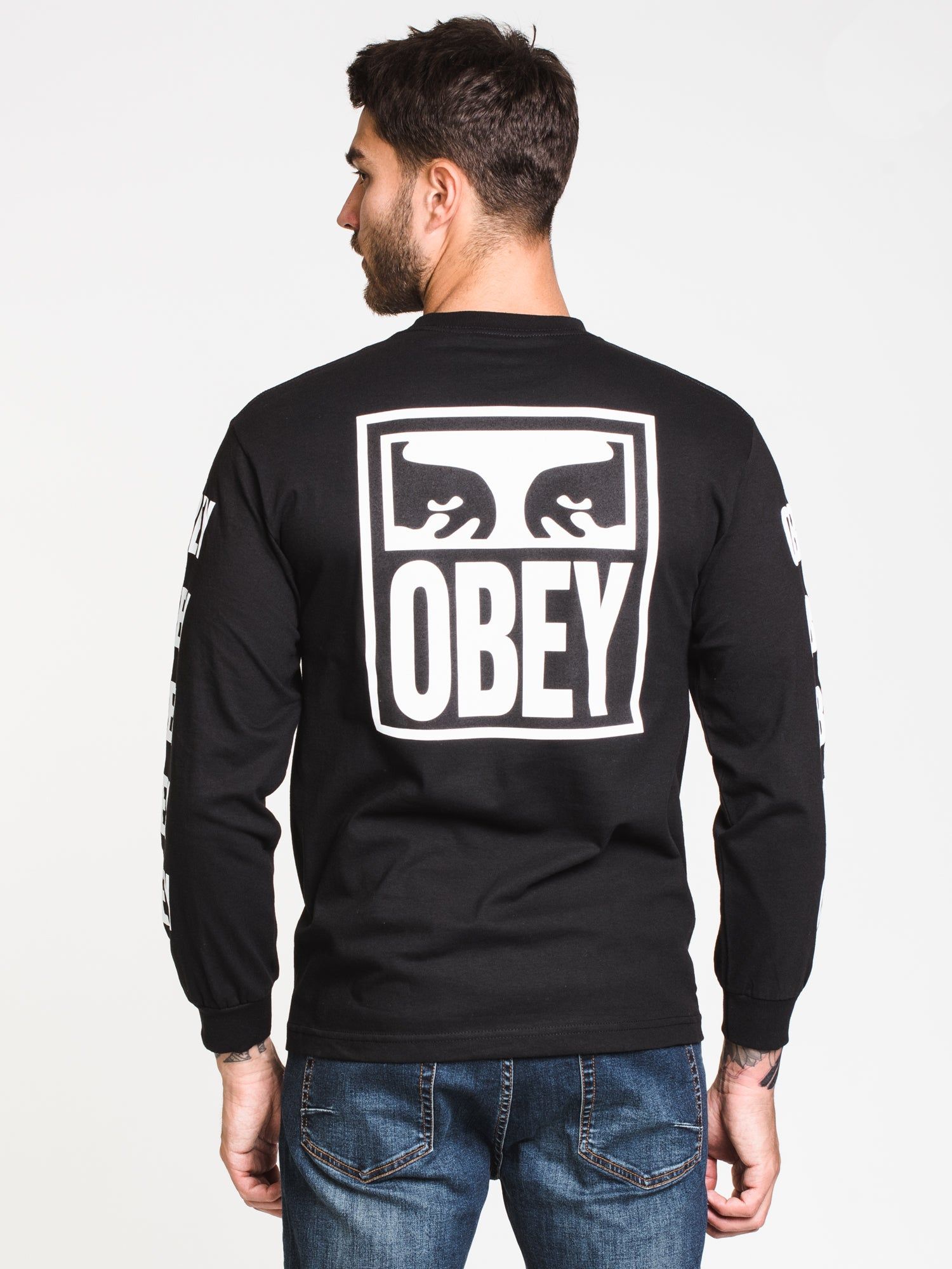 VISION OF OBEY LONG SLEEVE T-SHIRT - CLEARANCE sold by Boathouse product image thumbnail 2
