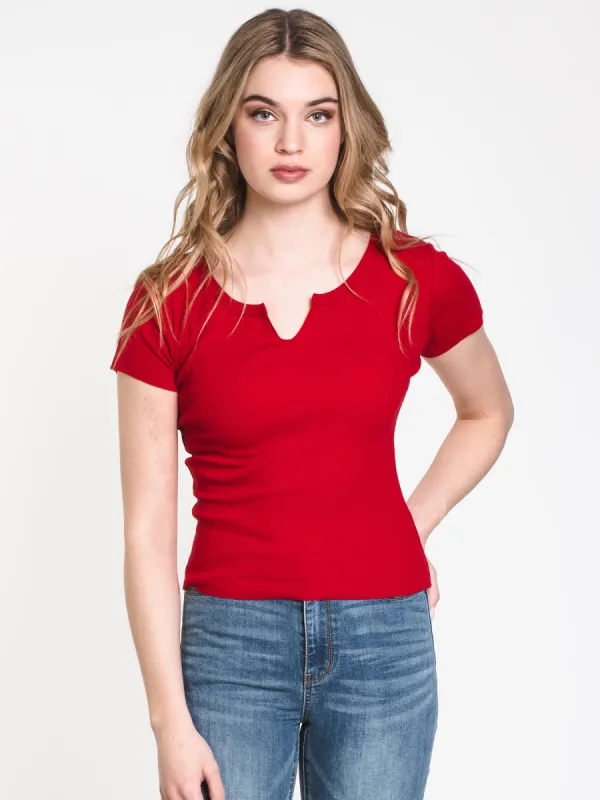 WOMENS ALLY NOTCH TEE - CLEARANCE sold by Boathouse