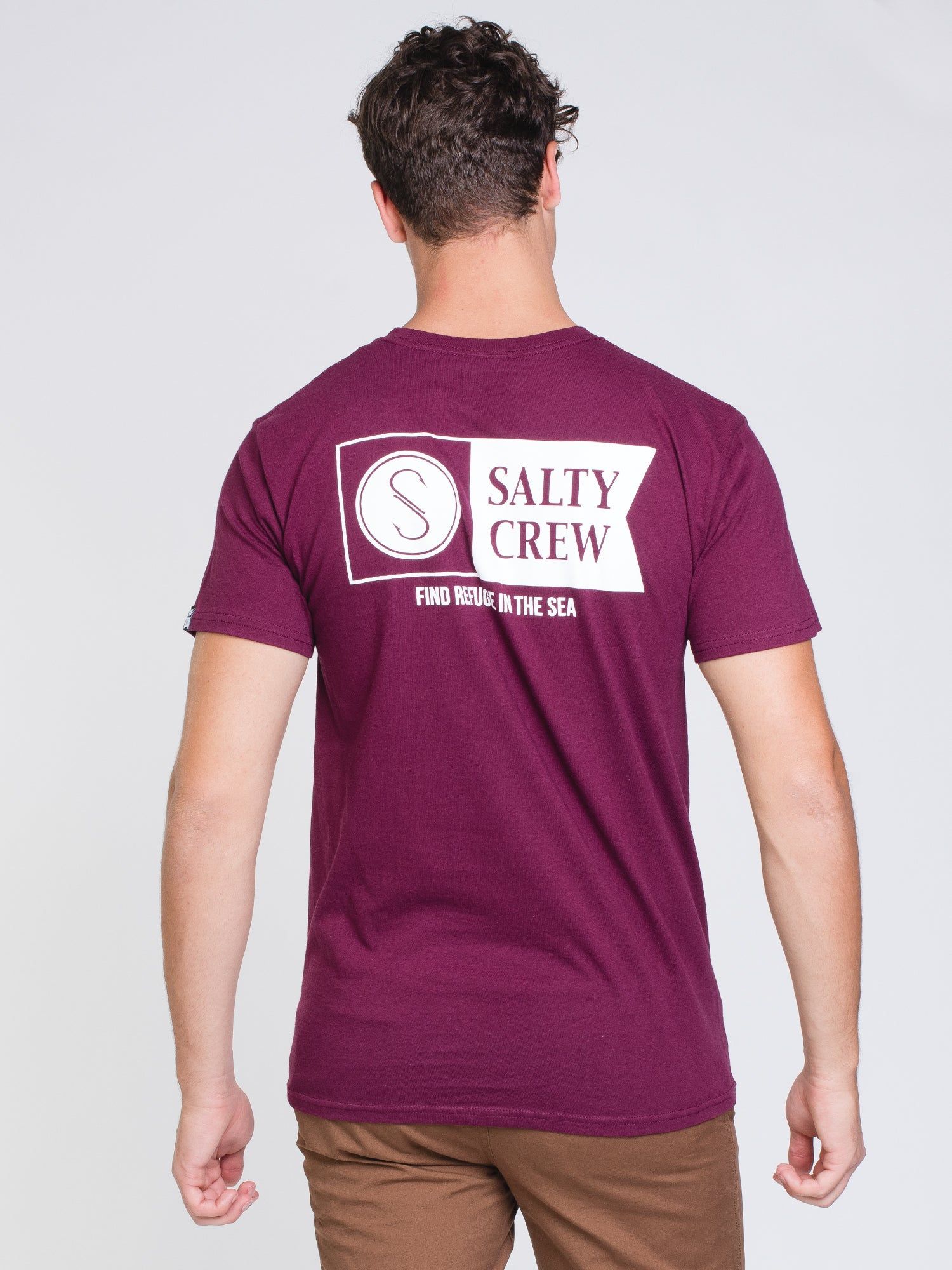 SALTY CREW ALPHA SHORT SLEEVE T-SHIRT - CLEARANCE sold by Boathouse product image thumbnail 2