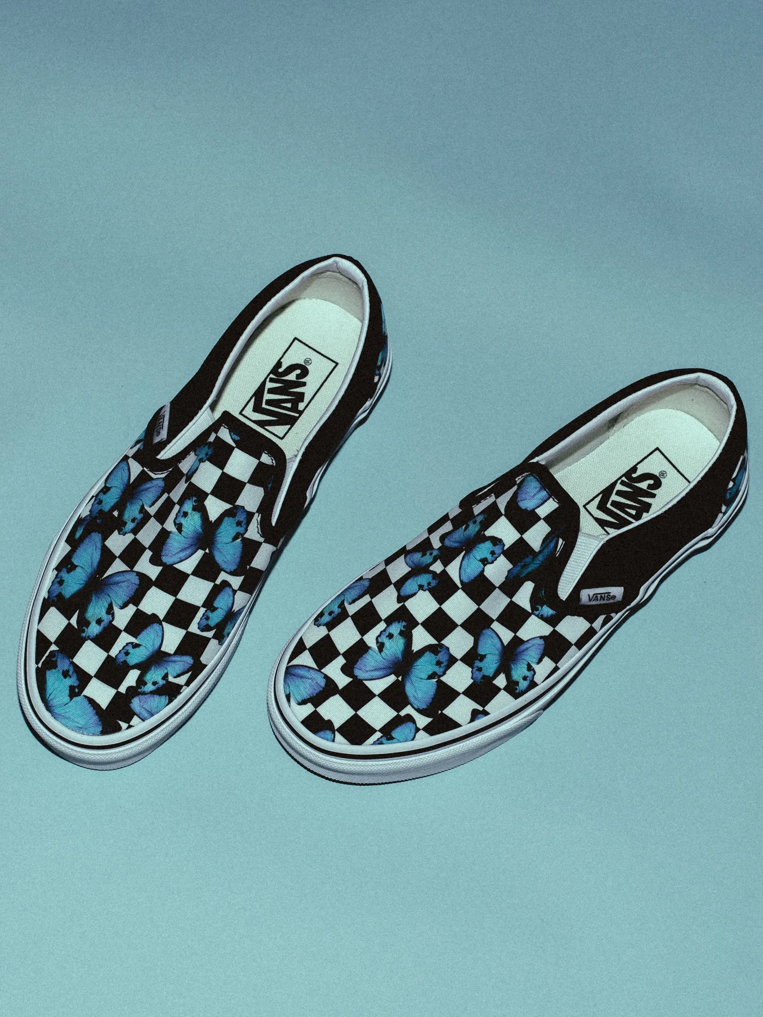 WOMENS VANS CL SLIP ON - BUTTERFLY CHECK - CLEARANCE sold by Boathouse product image thumbnail 3