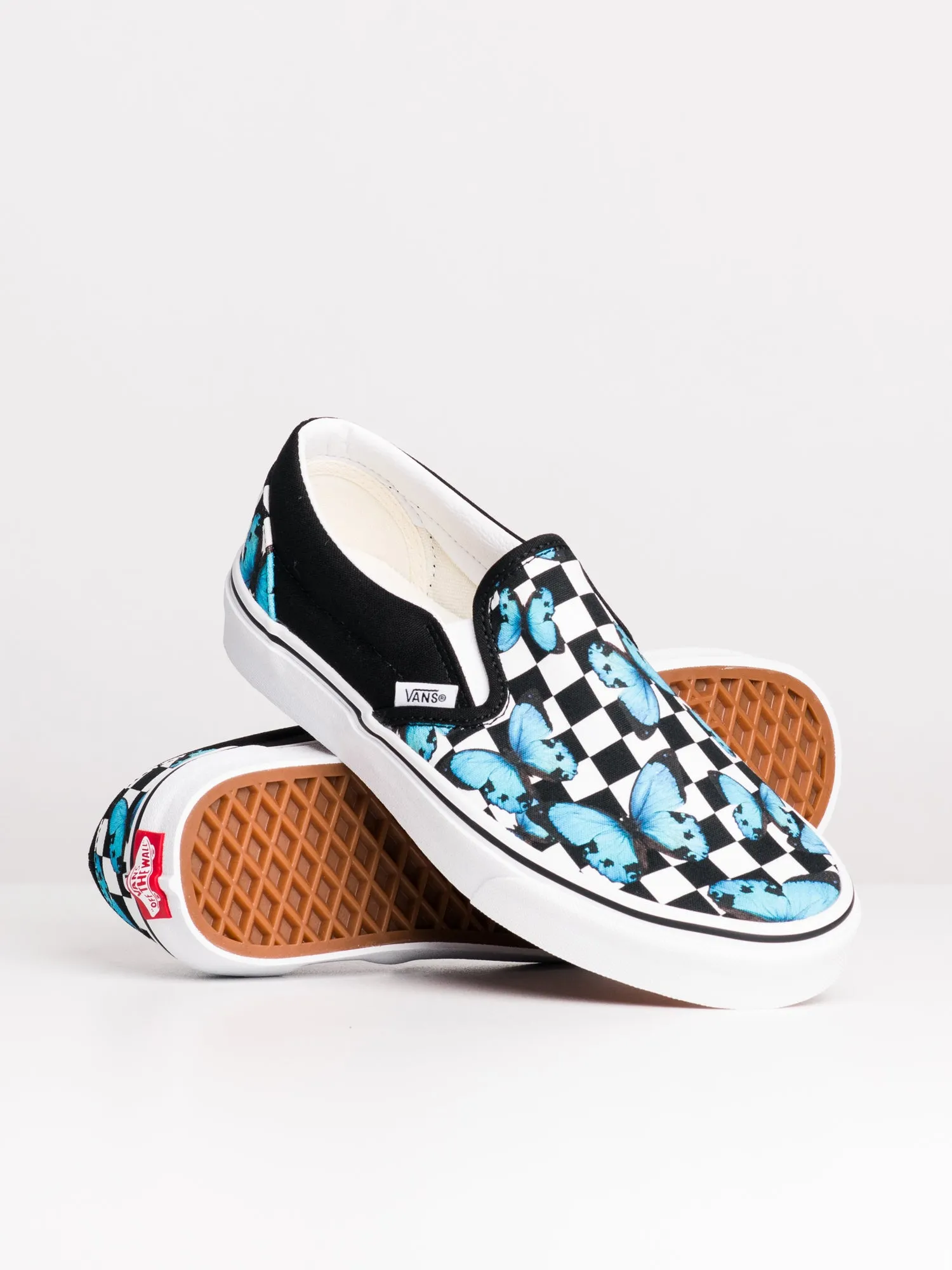 WOMENS VANS CL SLIP ON - BUTTERFLY CHECK - CLEARANCE sold by Boathouse product image thumbnail 2