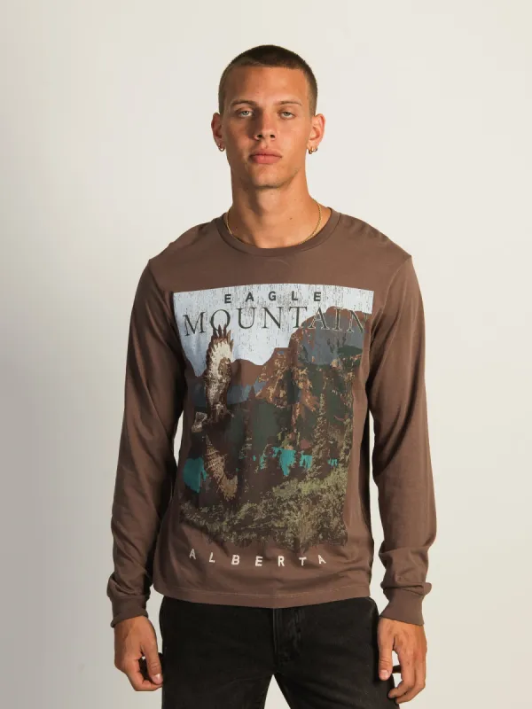 KOLBY GRAPHIC LONG SLEEVE TEE - EAGLE MOUNTAIN sold by Boathouse