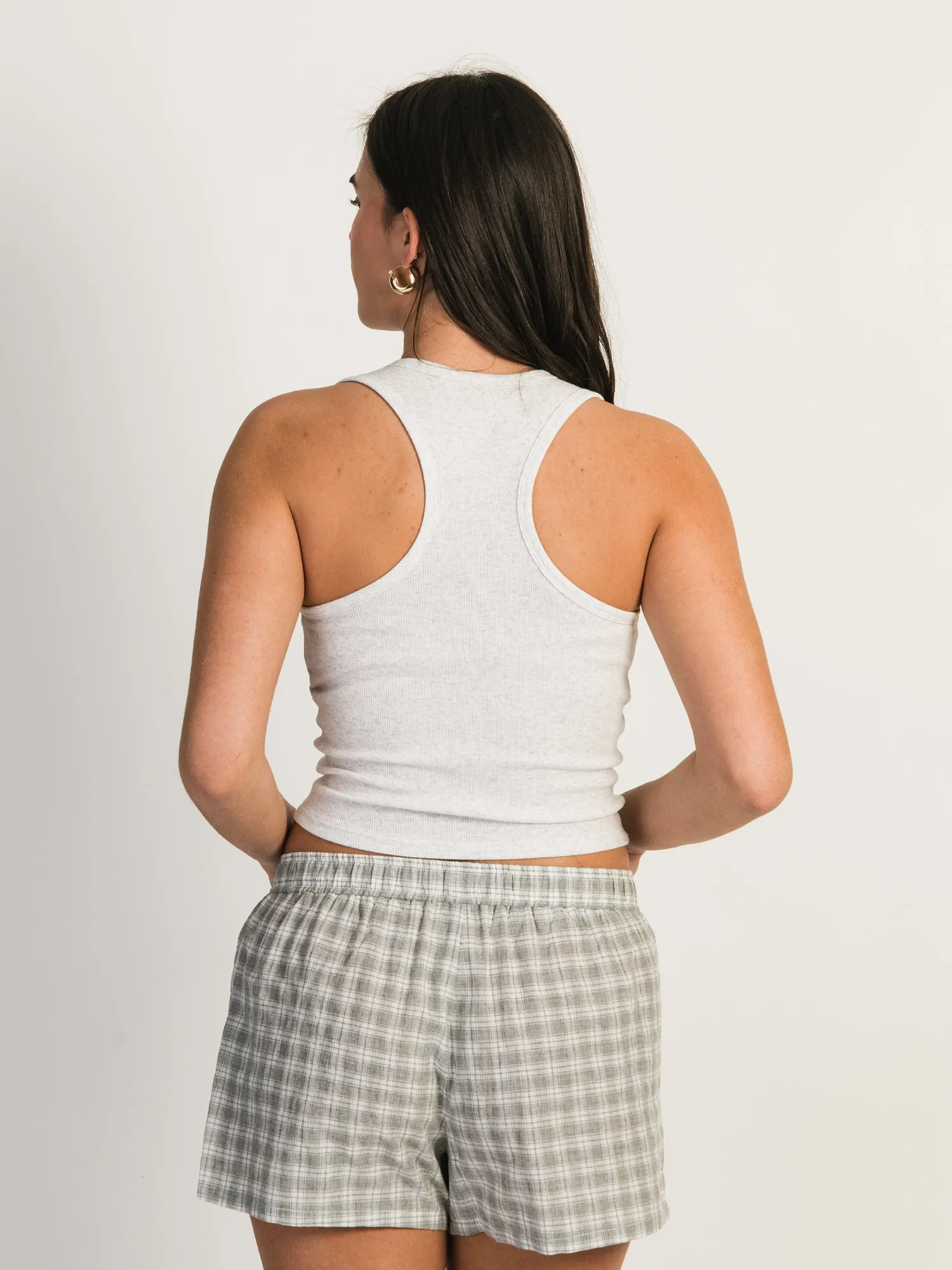 HARLOW LAUREN MELANGE TANK TOP - CLOUD sold by Boathouse product image thumbnail 3