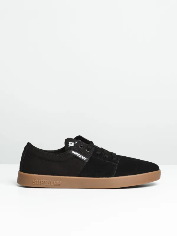 MENS STACKS II BLACK/GUM SNEAKERS - CLEARANCE made by Boathouse