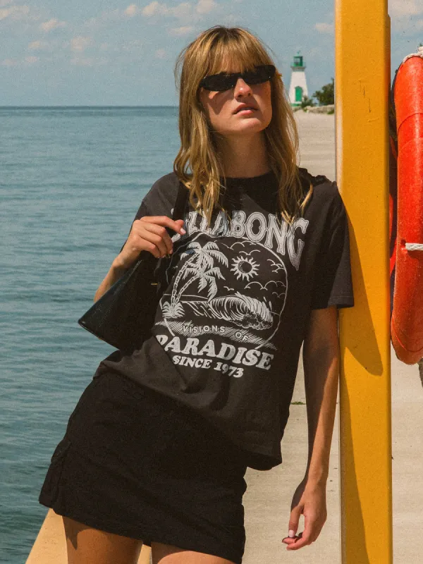 BILLABONG PARADISE IS HERE T-SHIRT sold by Boathouse