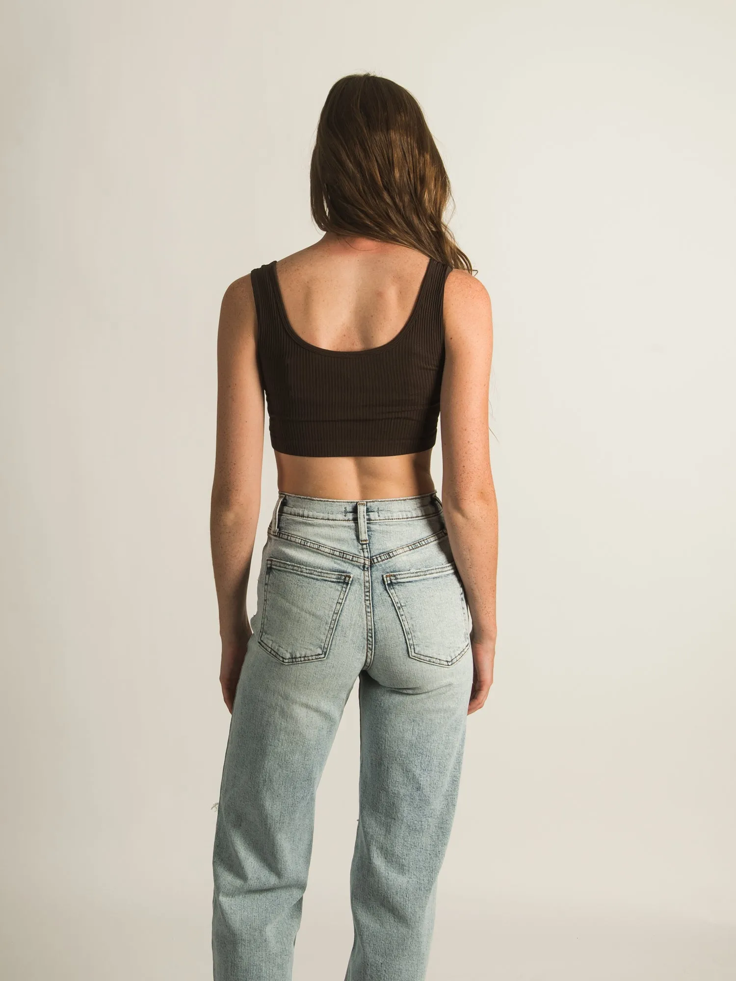 HARLOW RIB SNAP BRALETTE - CLEARANCE sold by Boathouse product image thumbnail 4