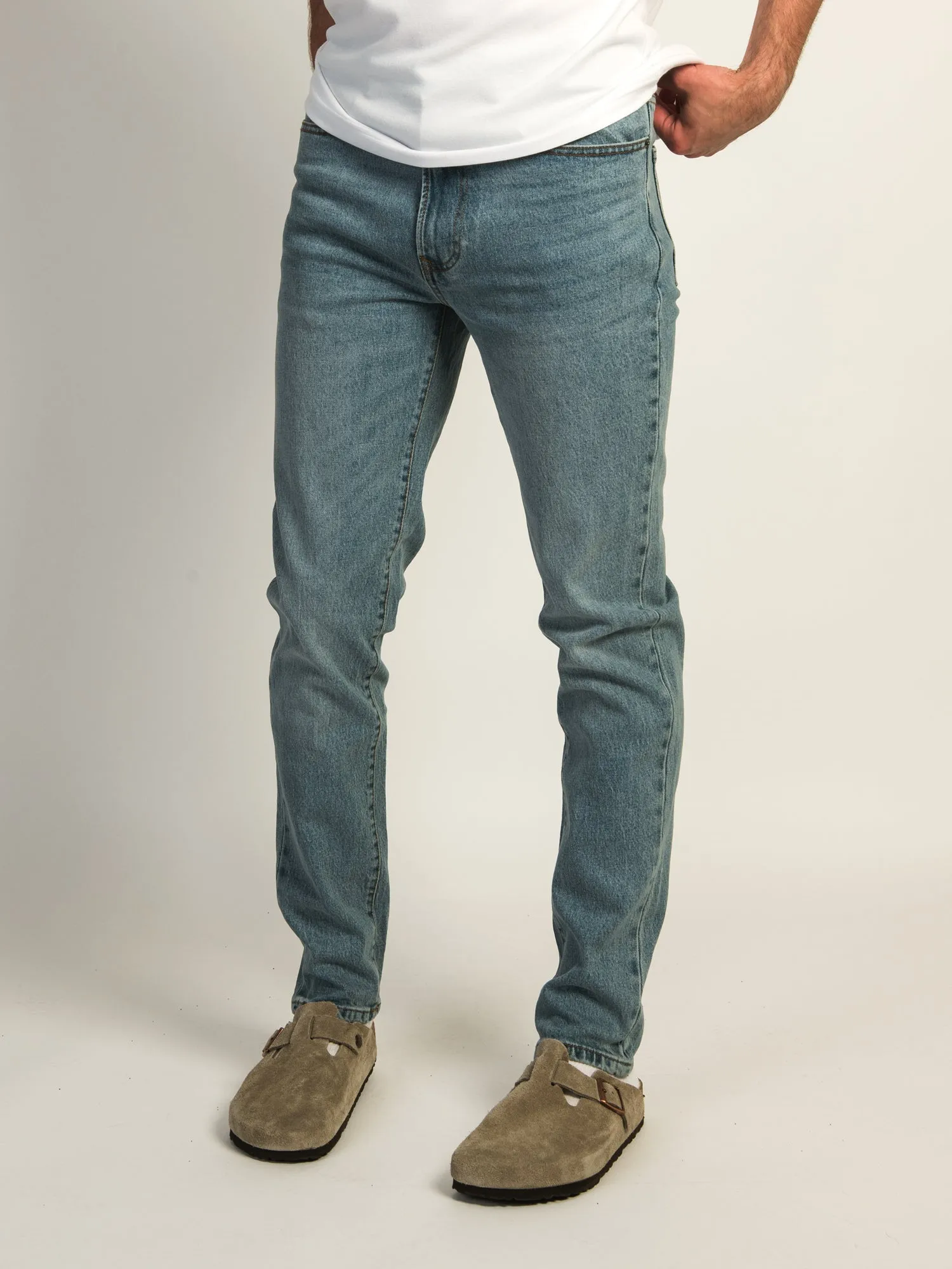 TAINTED ATHLETIC FIT DENIM - MID WASH sold by Boathouse