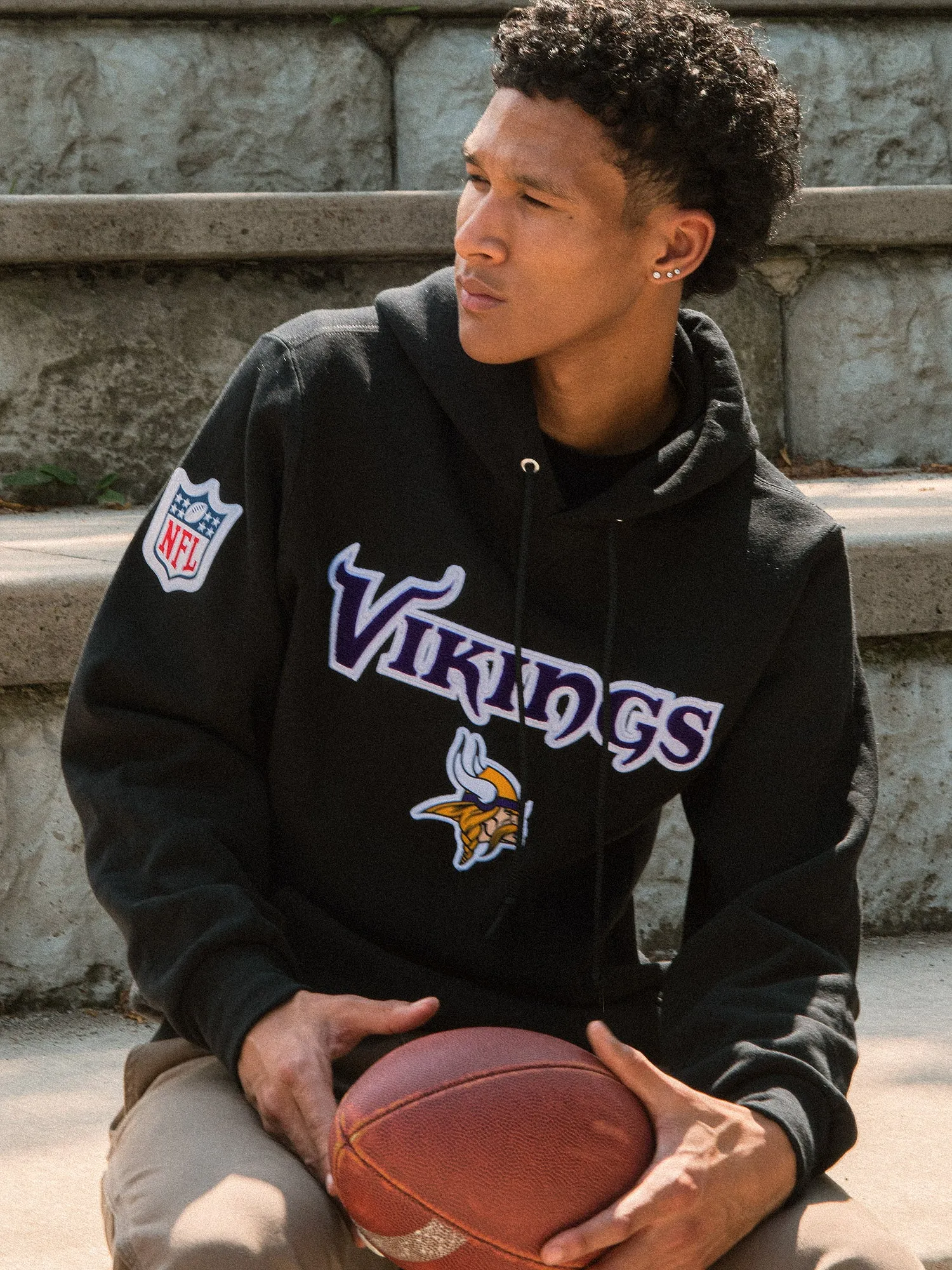 NFL MINNESOTA VIKINGS END ZONE PULLOVER HOODIE sold by Boathouse