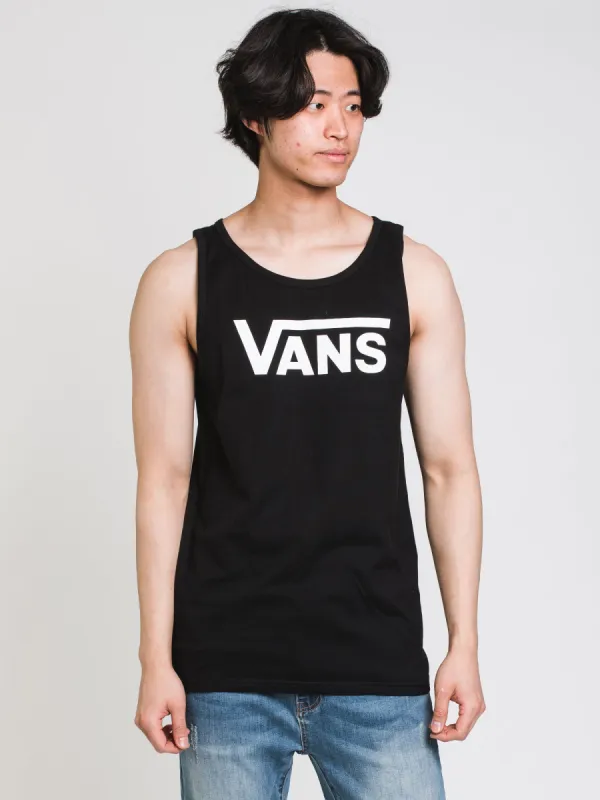 VANS CLASSIC TANK TOP - BLACK/WHITE sold by Boathouse