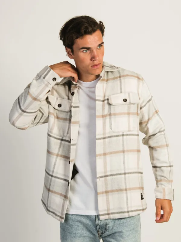 KOLBY TRAPPER OVERSHIRT - CREAM sold by Boathouse