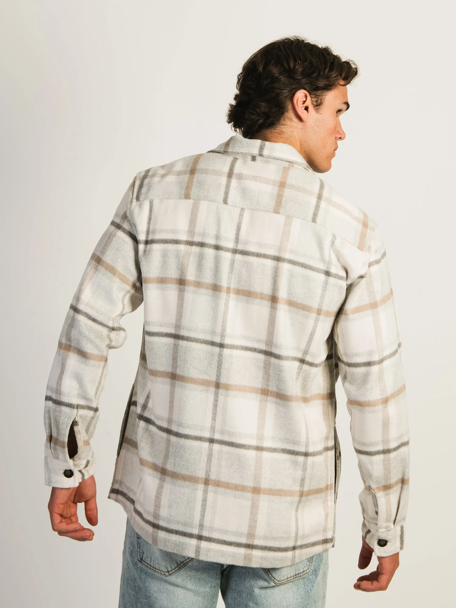KOLBY TRAPPER OVERSHIRT - CREAM sold by Boathouse product image thumbnail 2