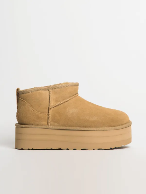 WOMENS UGG CLASSIC ULTRA MINI PLATFORM sold by Boathouse