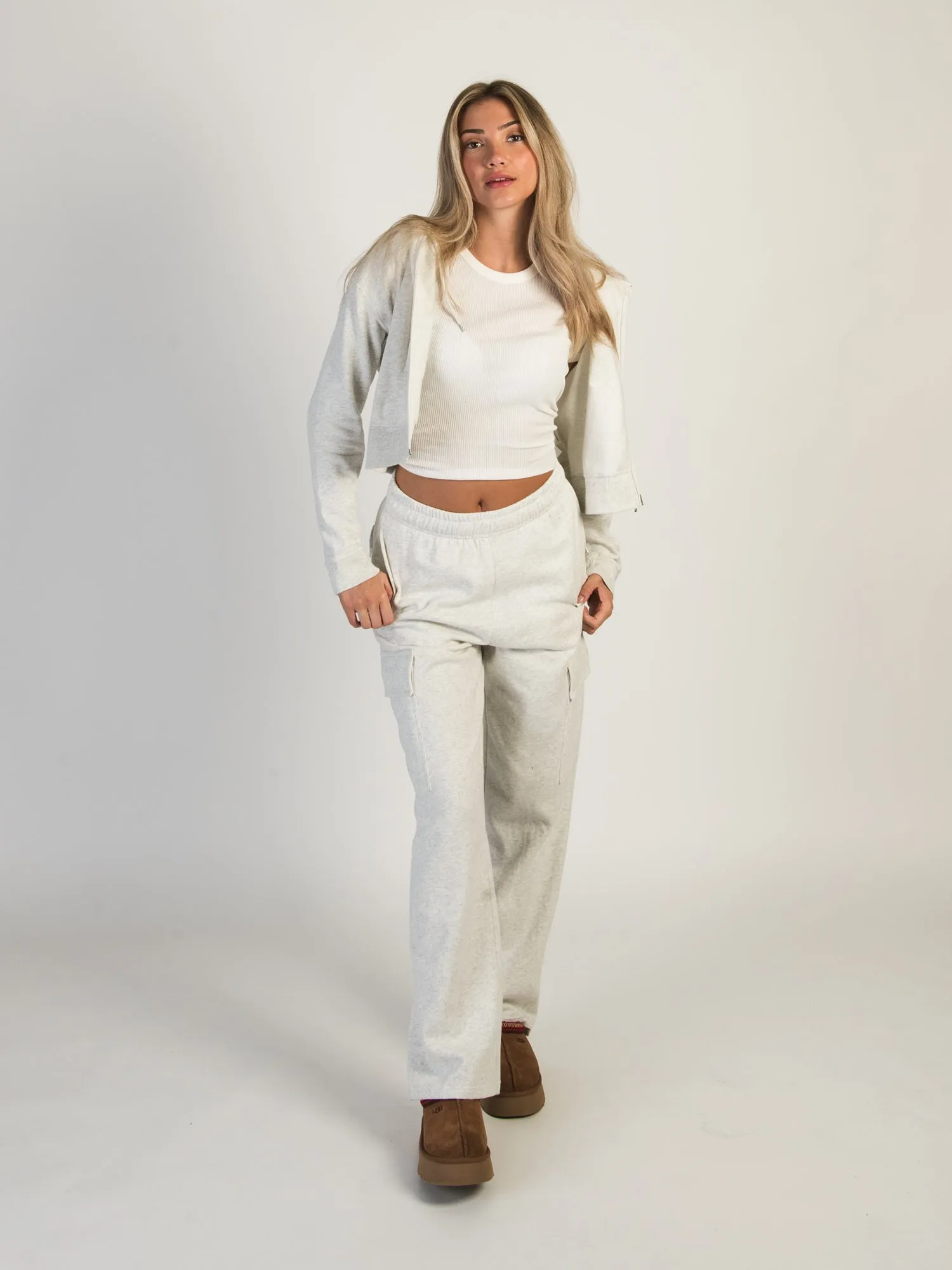 HARLOW ANDI CARGO SWEATPANTS - CLOUD sold by Boathouse product image thumbnail 2