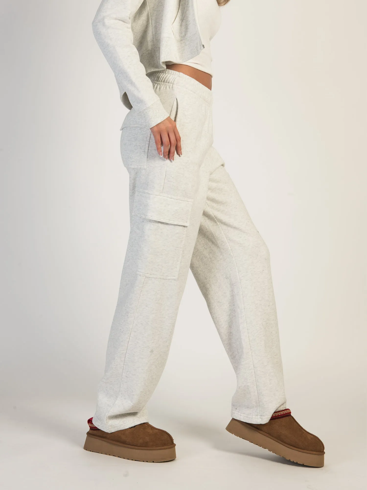 HARLOW ANDI CARGO SWEATPANTS - CLOUD sold by Boathouse product image thumbnail 4
