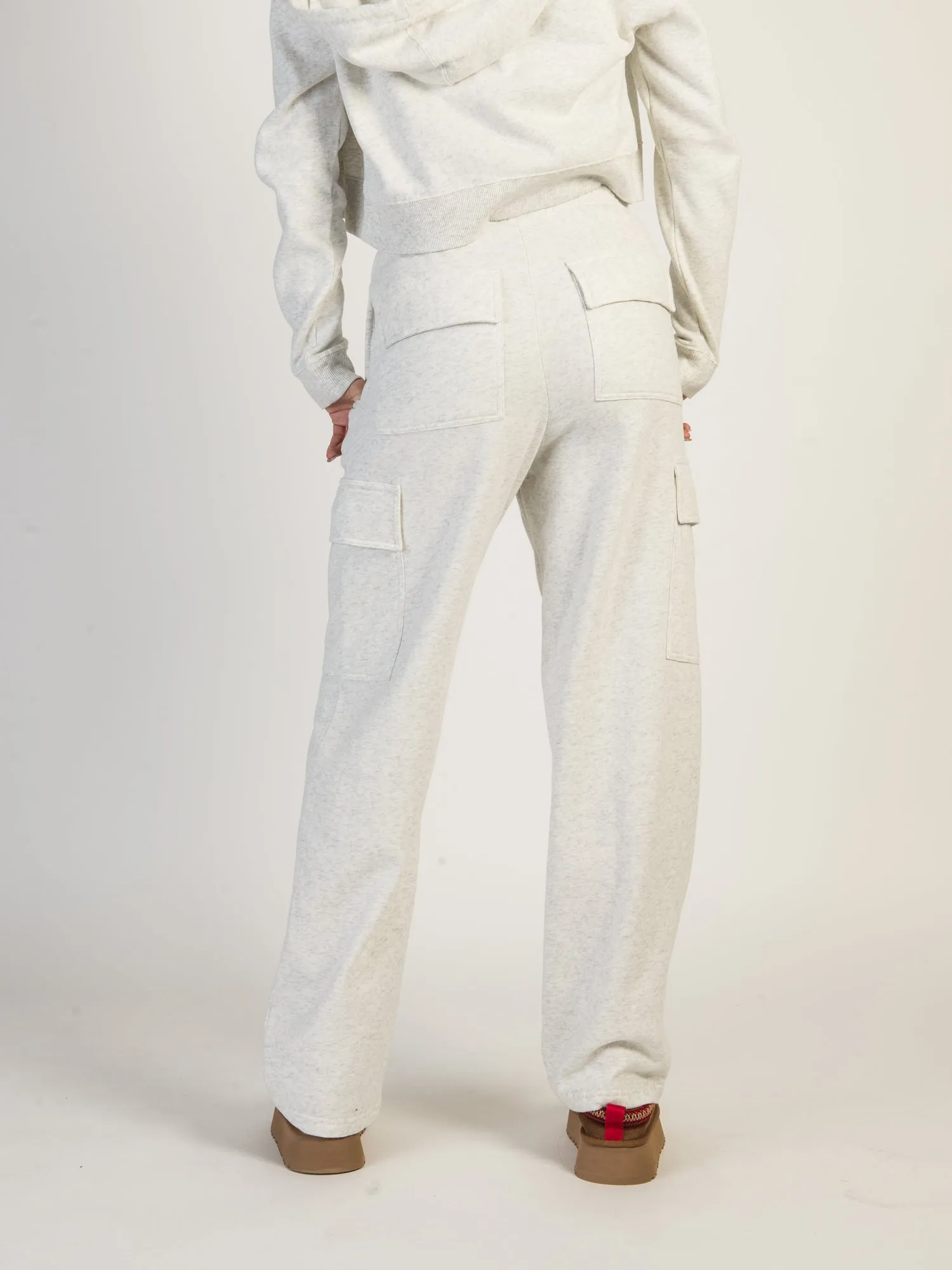 HARLOW ANDI CARGO SWEATPANTS - CLOUD sold by Boathouse product image thumbnail 5
