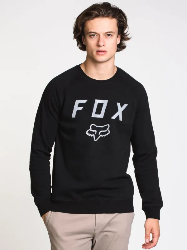 MENS LEGACY CREW FLEECE - BLACK - CLEARANCE sold by Boathouse