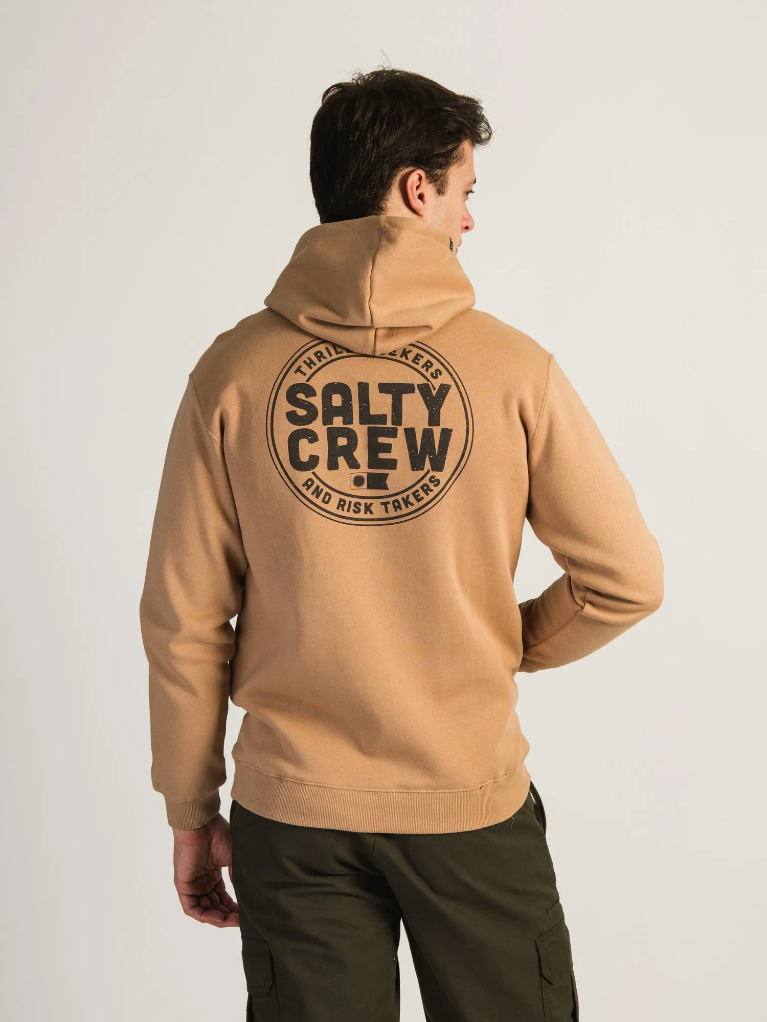 SALTY CREW DISTRESSED PULL OVER HOODIE - CLEARANCE sold by Boathouse