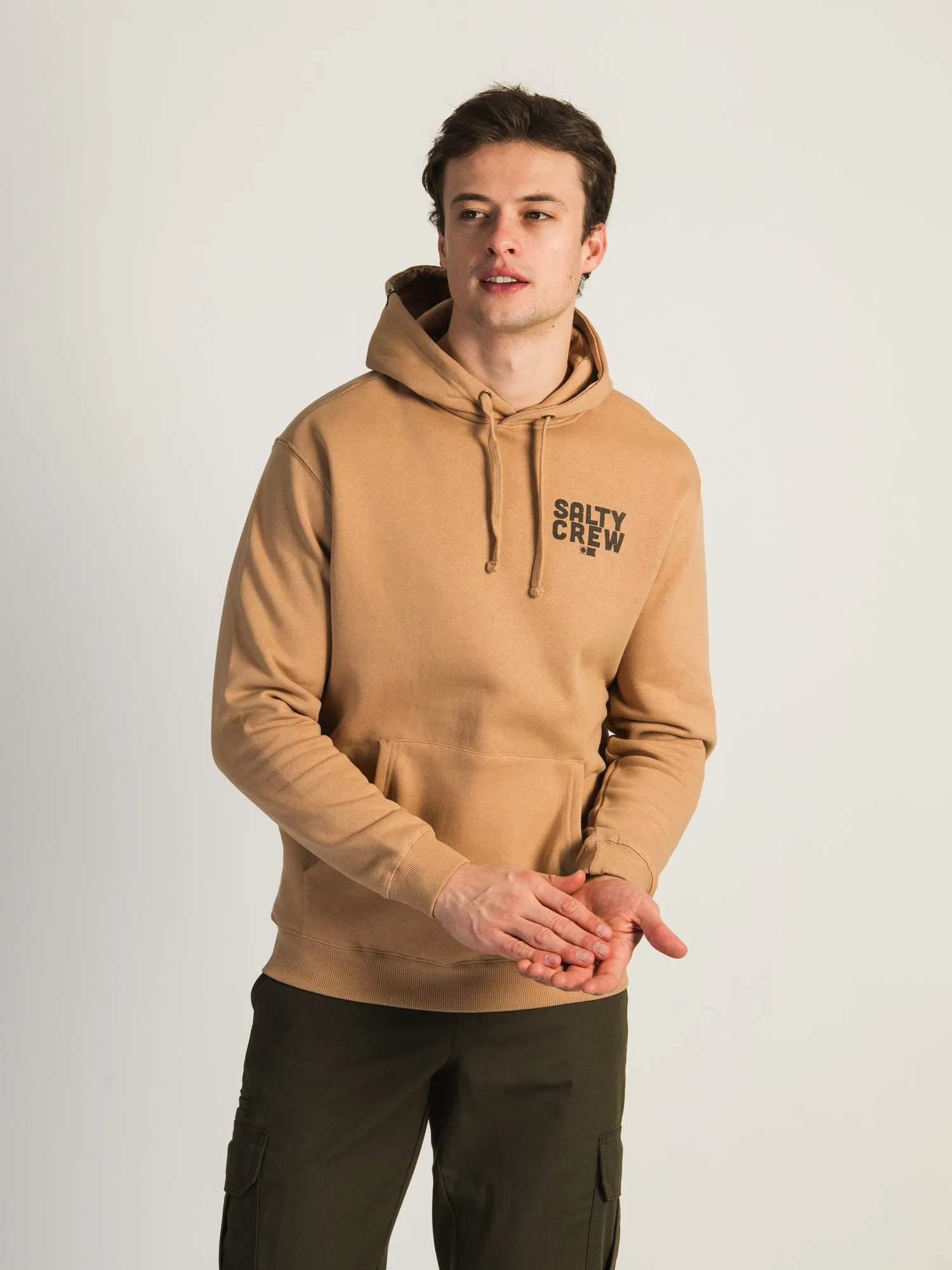 SALTY CREW DISTRESSED PULL OVER HOODIE - CLEARANCE sold by Boathouse product image thumbnail 2