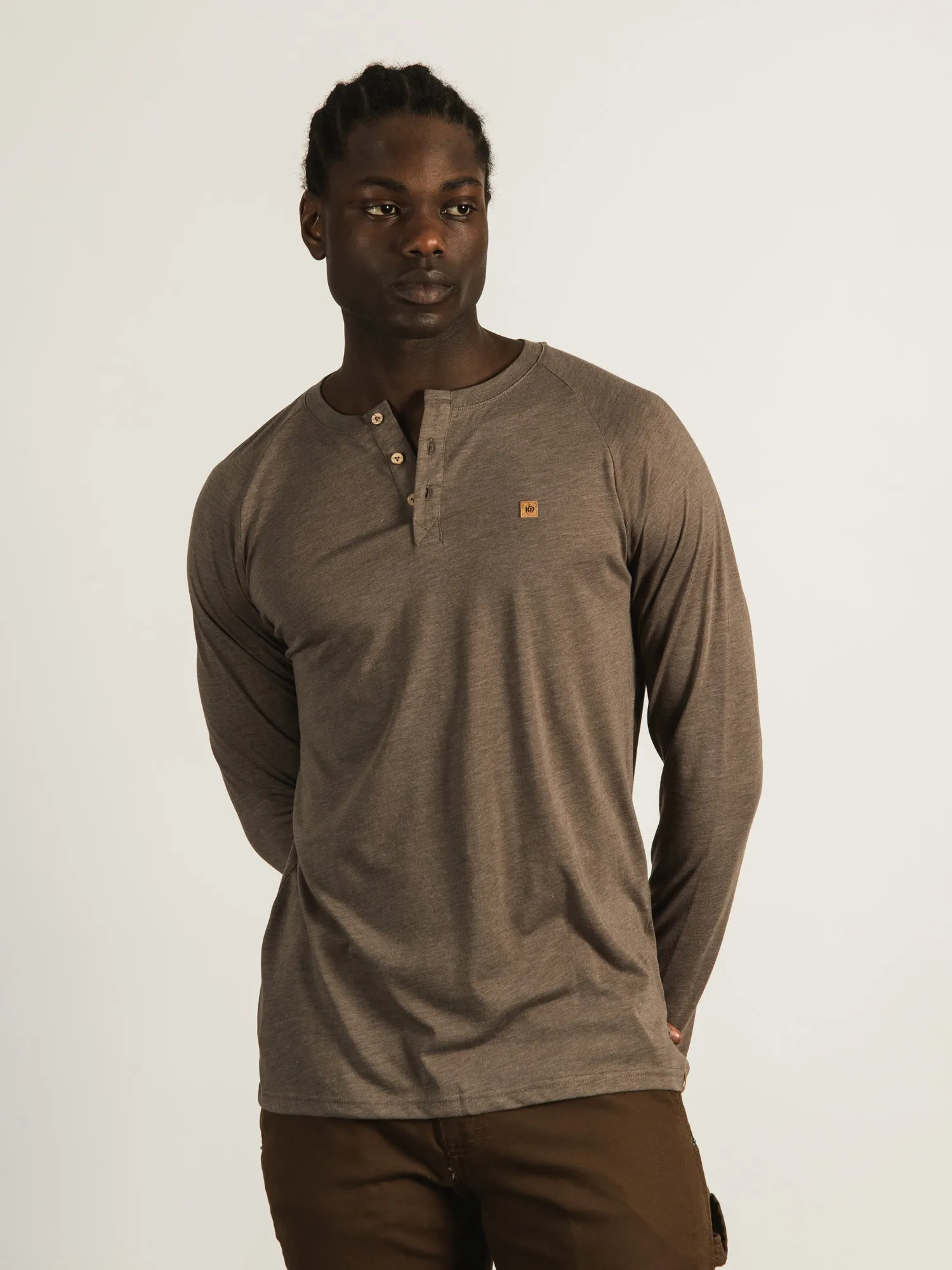 TENTREE CLASSIC HENLEY TREEBLEND HENLEY - CLEARANCE sold by Boathouse