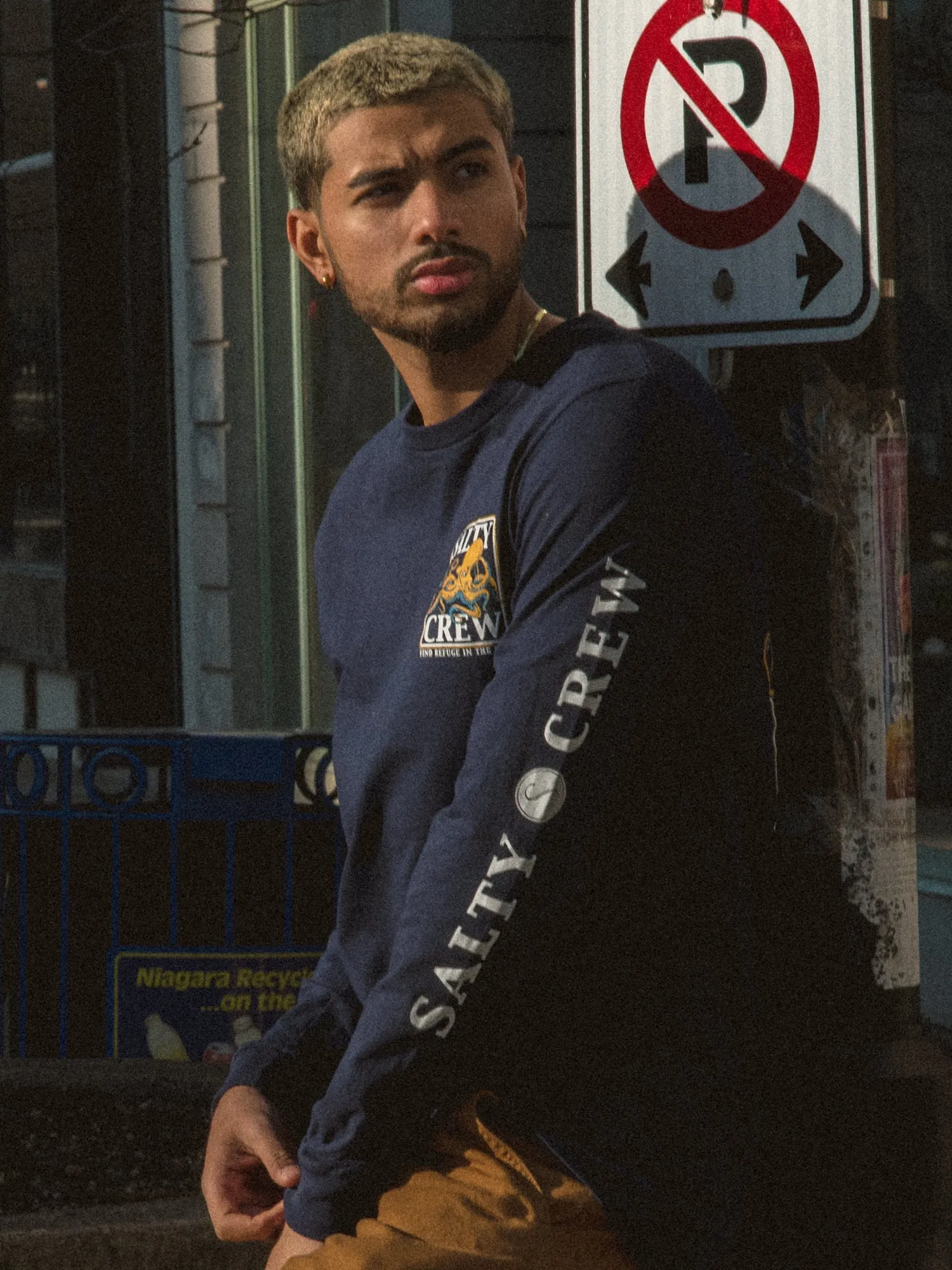 SALTY CREW INK SLINGER STANDARD LONG SLEEVE TEE sold by Boathouse