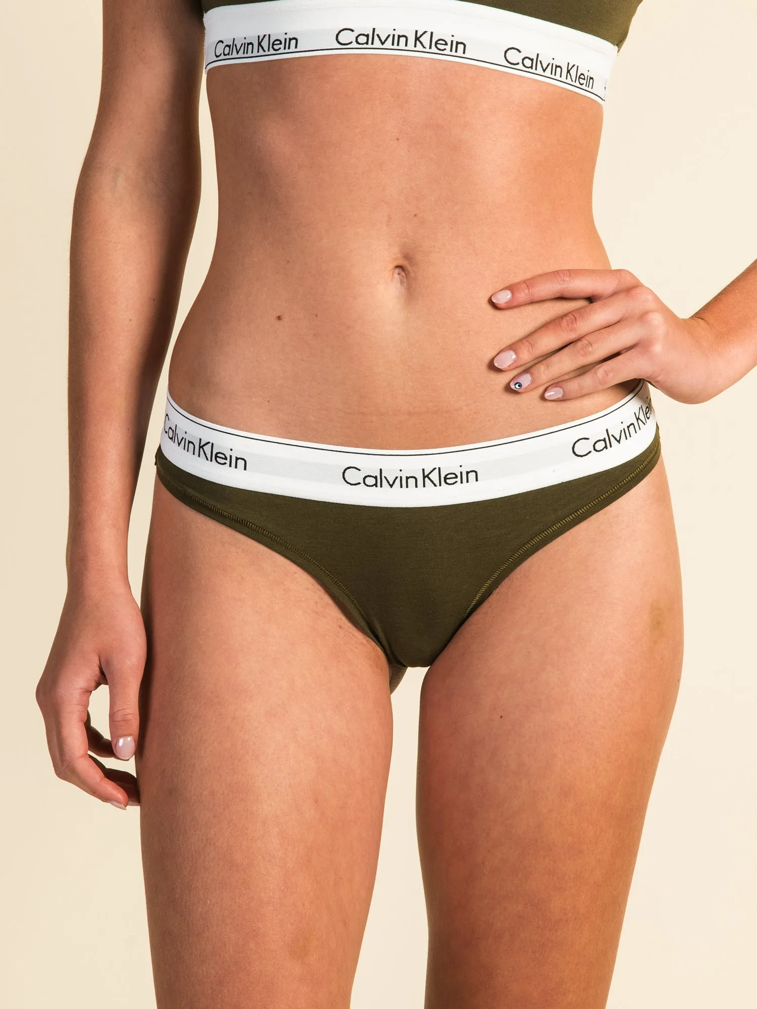CALVIN KLEIN MODERN COTTON THONG - CLEARANCE sold by Boathouse