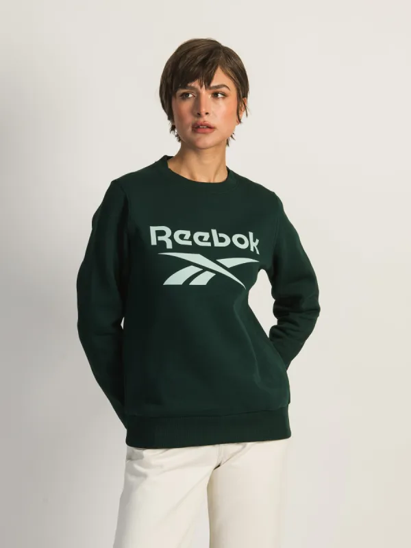 REEBOK BIG LOGO FLEECE CREWNECK - CLEARANCE sold by Boathouse
