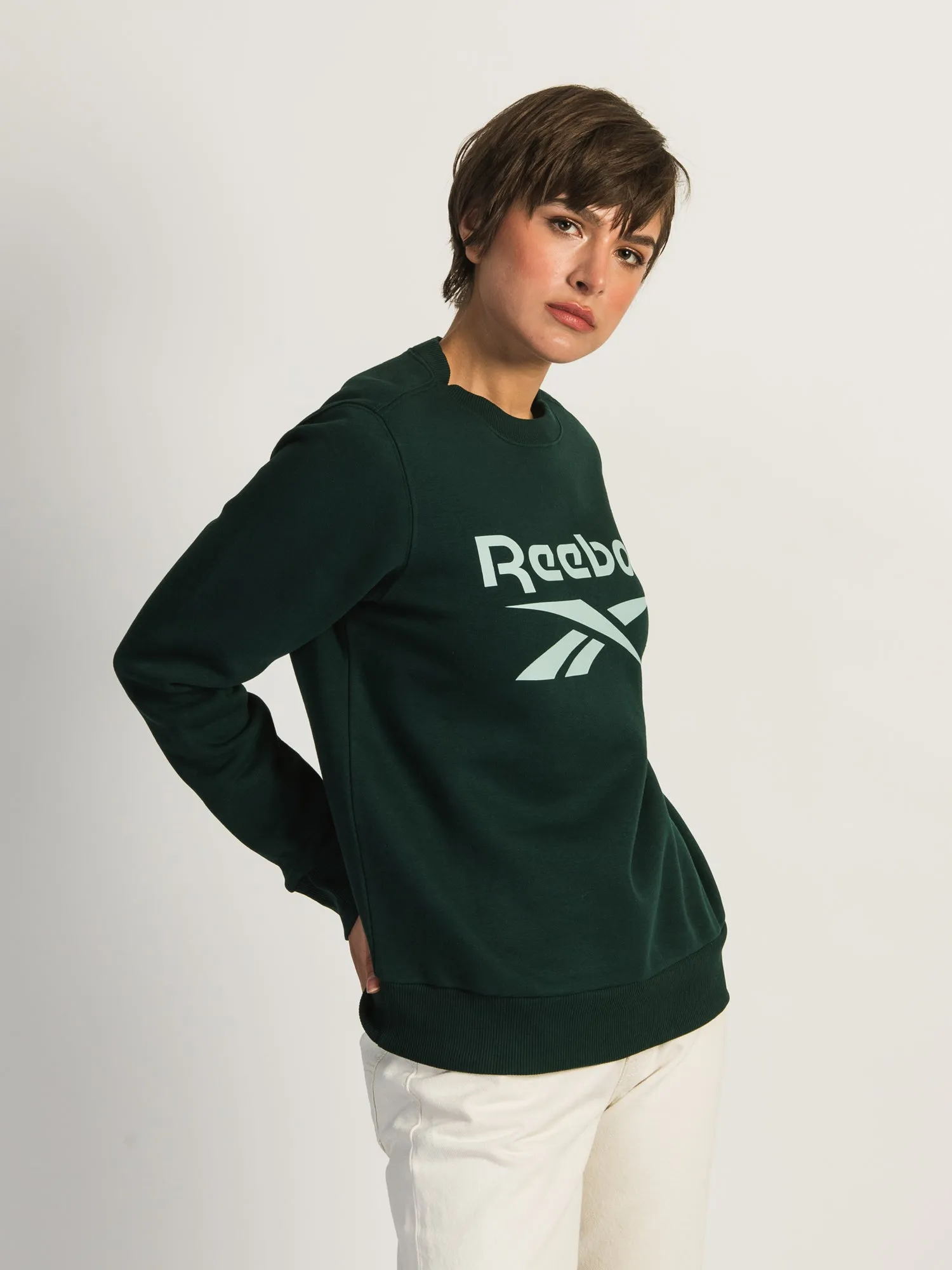 REEBOK BIG LOGO FLEECE CREWNECK - CLEARANCE sold by Boathouse product image thumbnail 3