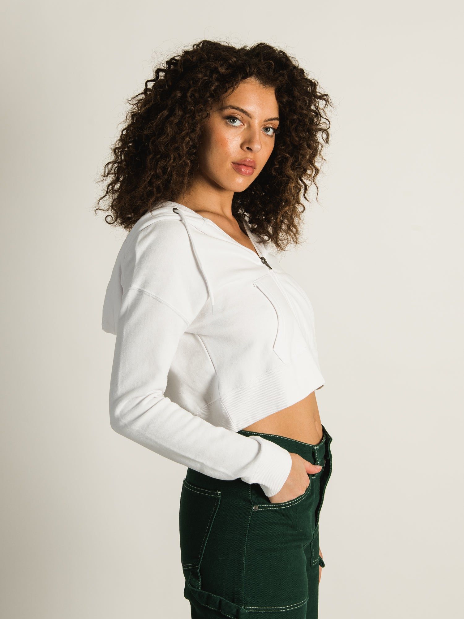 HARLOW JOSIE ZIP UP HOODIE - CLEARANCE sold by Boathouse product image thumbnail 2