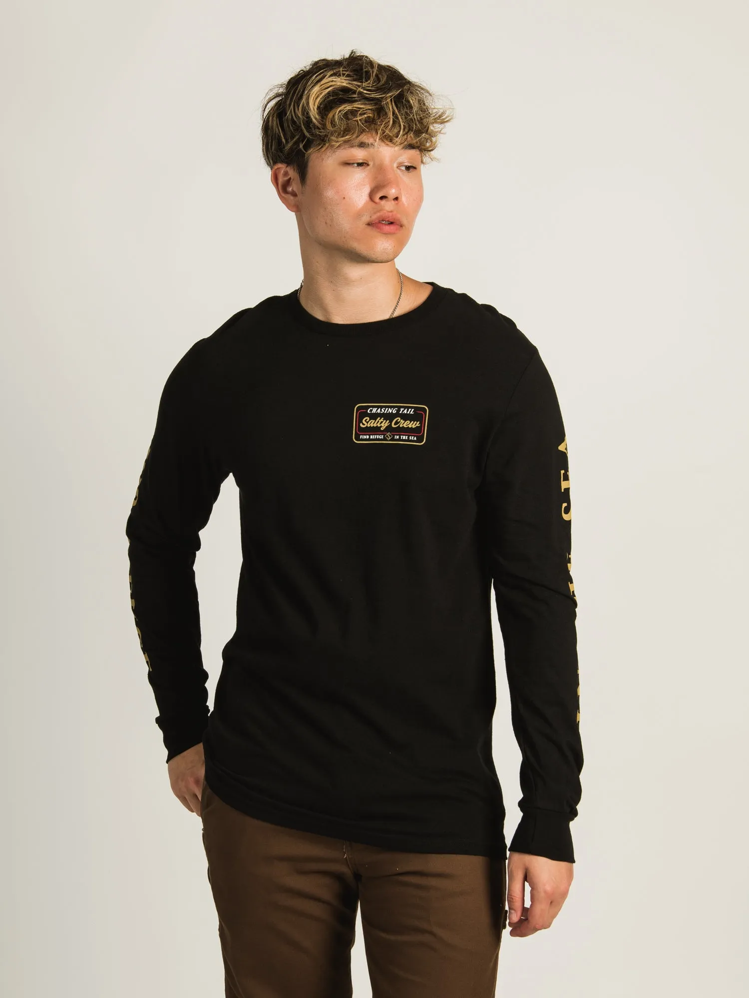 SALTY CREW MARINA STANDARD LONG SLEEVE TEE sold by Boathouse product image thumbnail 4