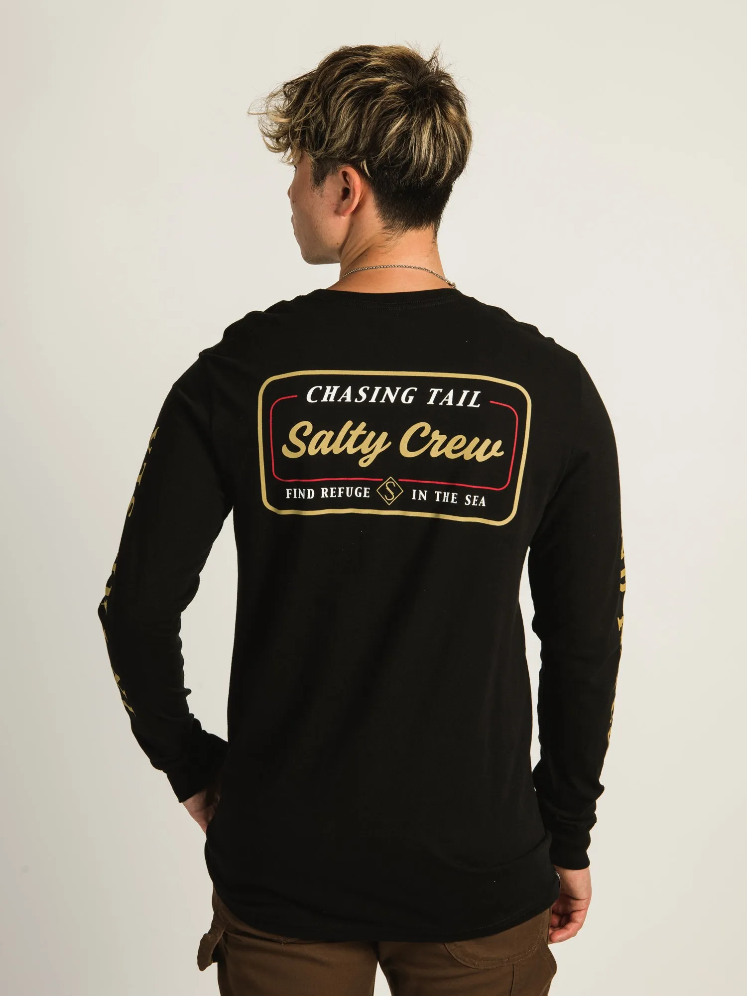 SALTY CREW MARINA STANDARD LONG SLEEVE TEE sold by Boathouse product image thumbnail 3