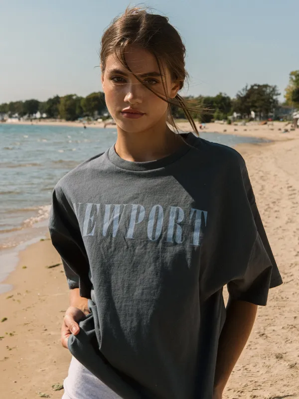 HARLOW SYDNEY OVERSIZED TEE - NEWPORT - CLEARANCE sold by Boathouse