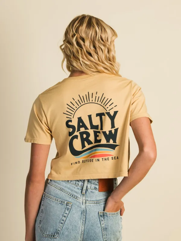 SALTY CREW WAVE CROP T-SHIRT sold by Boathouse